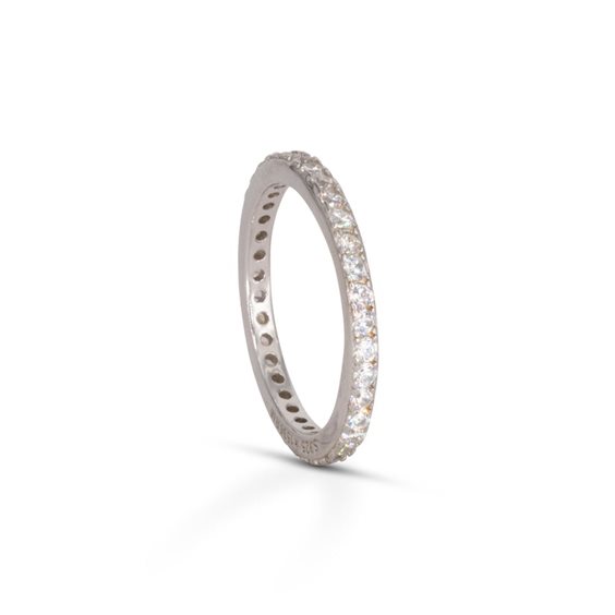 Anello Dilvdò Donna Eternity in Argento Zircone ANLVBB-22 - ANLVBB-22
